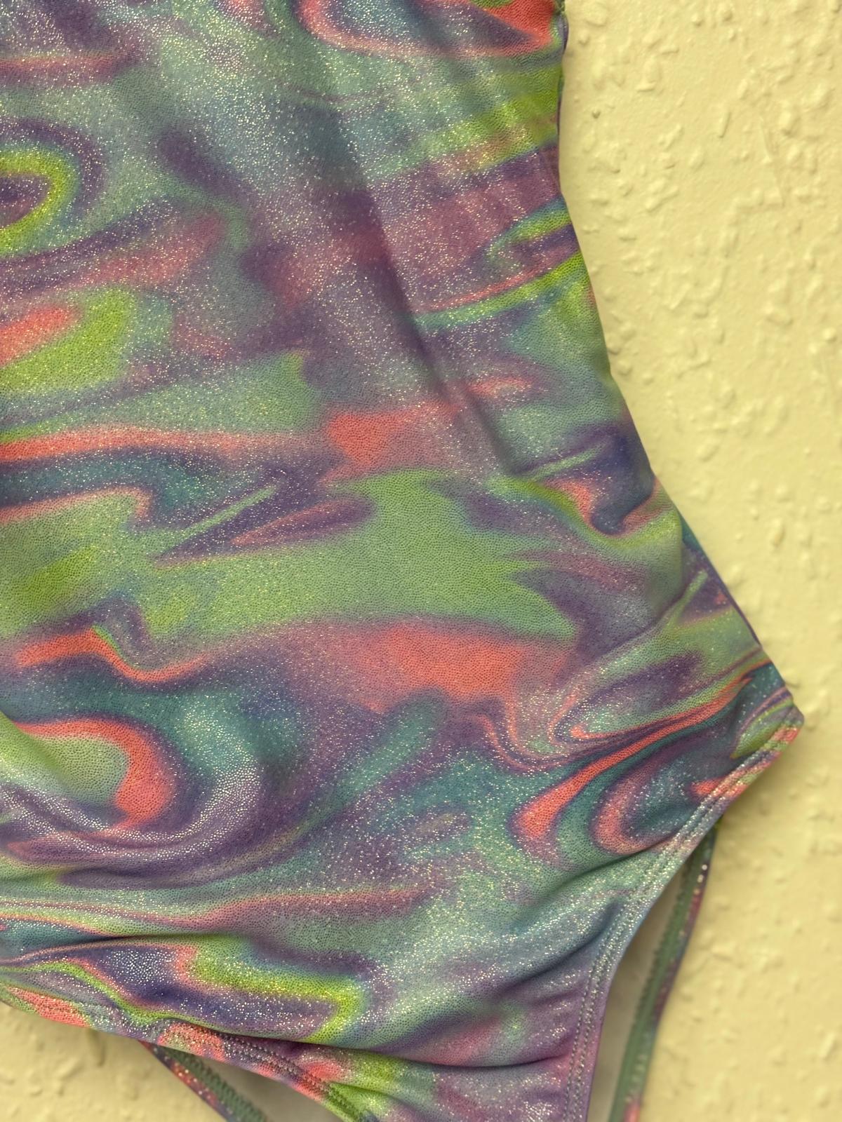 7-8y: One Shoulder Effect Swimsuit