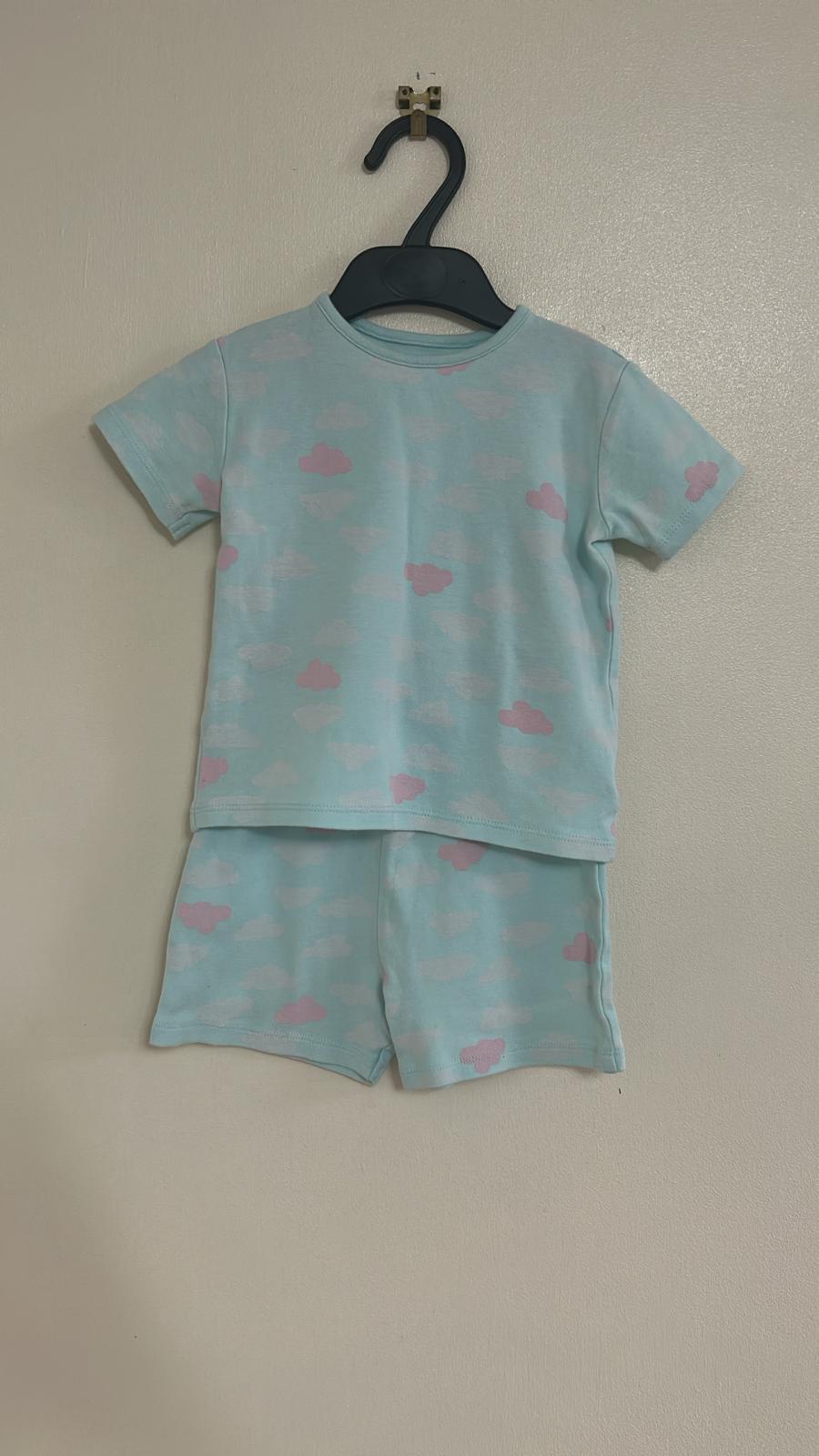 18-24m: Cotton Shorts Pyjamas