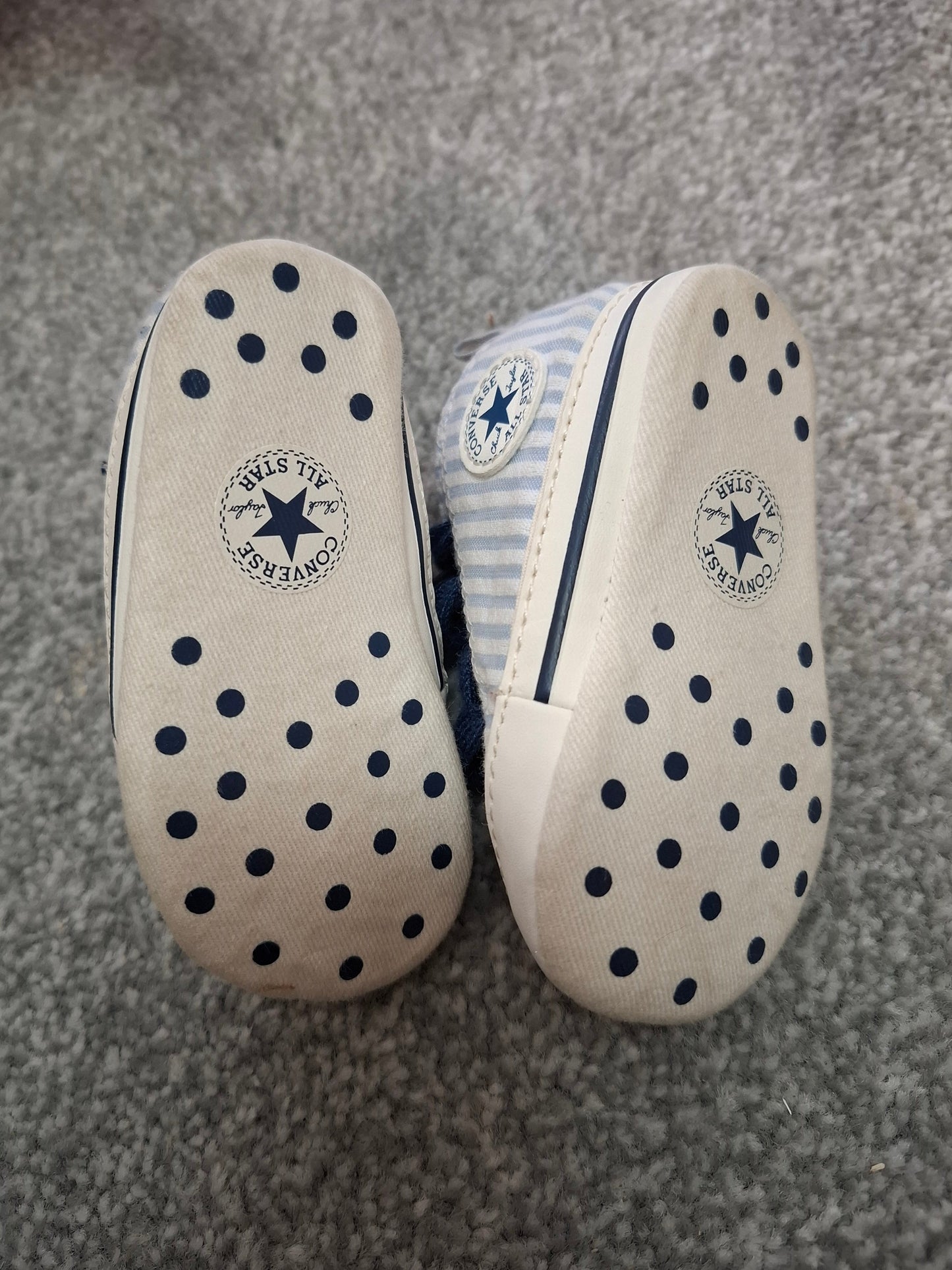 Size 2: Baby Canvas High Top Converse