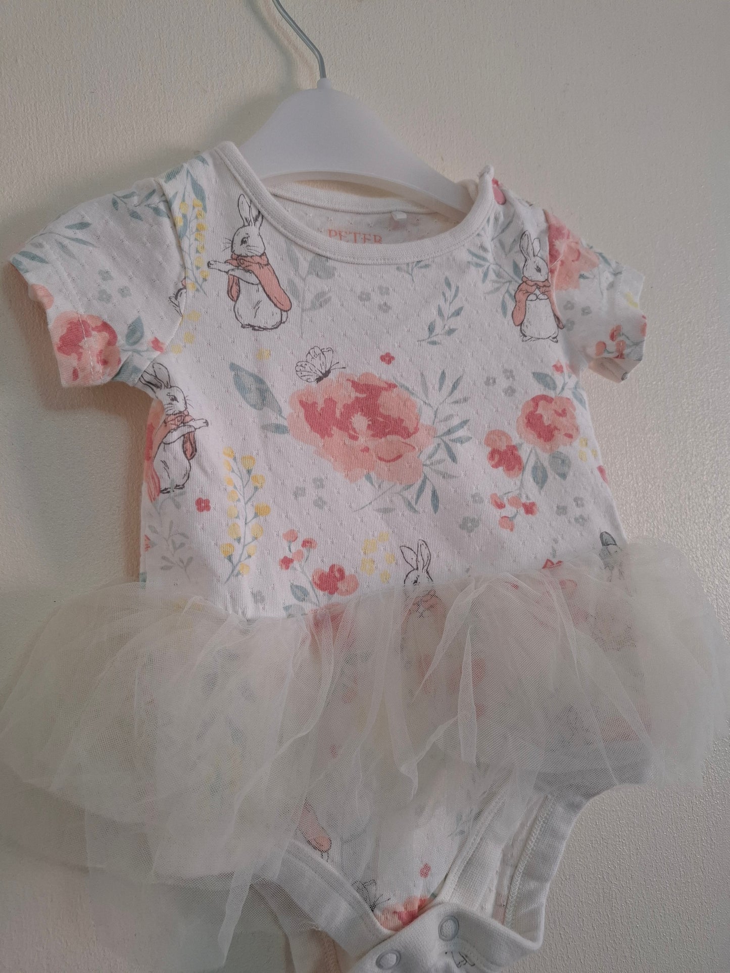0-3m: Peter Rabbit Tutu Vest
