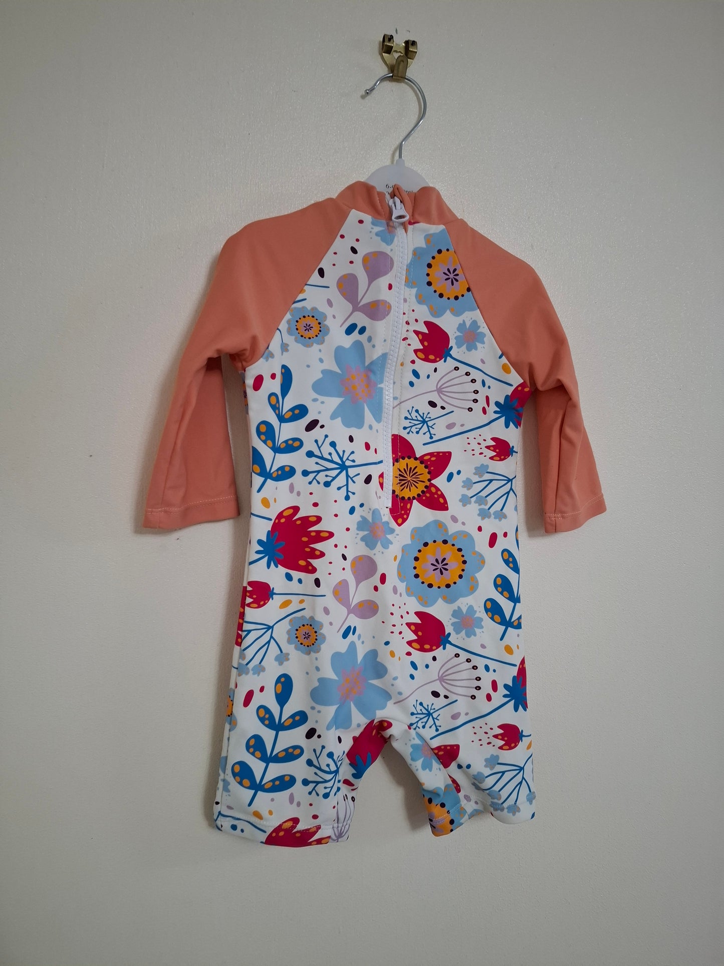 9-12m: Up and Fast All-in-one Swimsuit