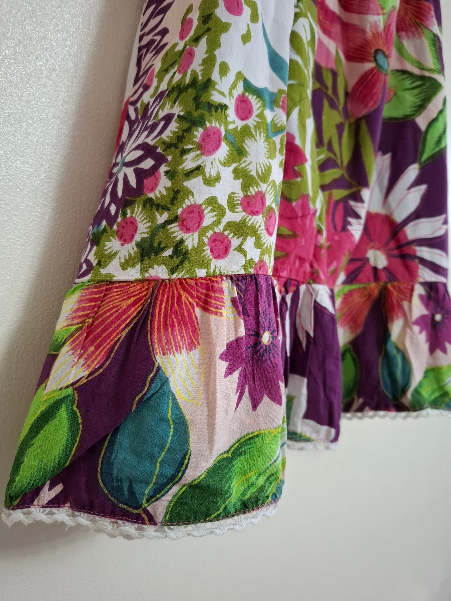 5-6y: Colourful Floral Summer Dress