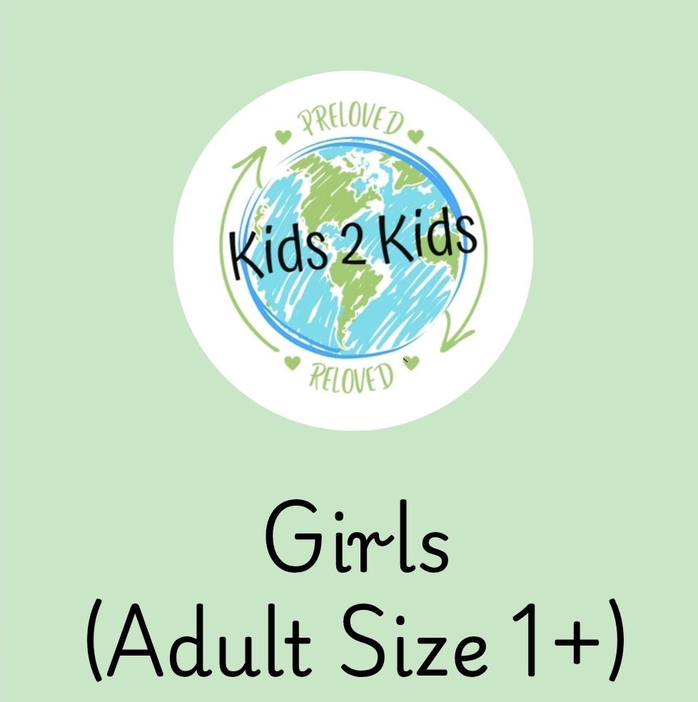 Girls shoes adult size 1+