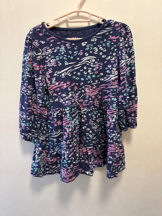 6y: Long Sleeved Casual Dress