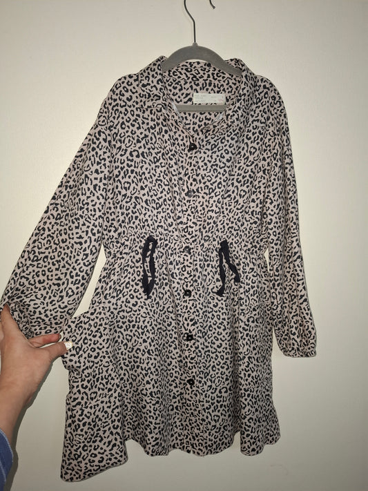9 Years: Zara Leopard Print Viscose Dress