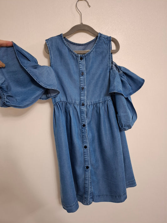 8 years: Zara Soft Denim Dress
