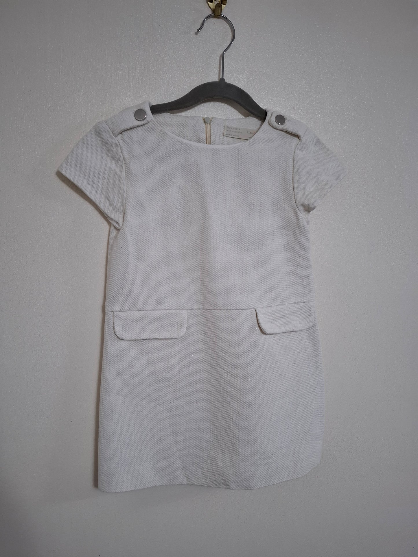 5-6 Years: Zara Thick Cotton Dress (Shimmery)