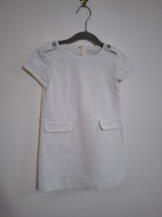 5-6 Years: Zara Thick Cotton Dress (Shimmery)