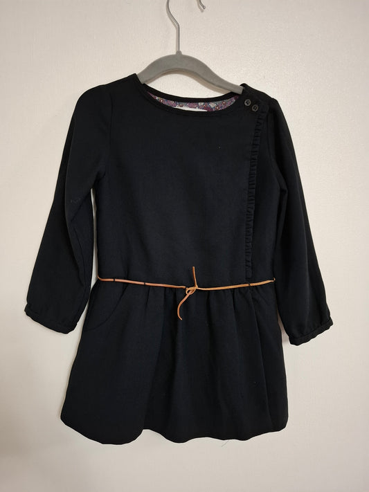 3-4 years: Zara Satin Lined Dress with Belt