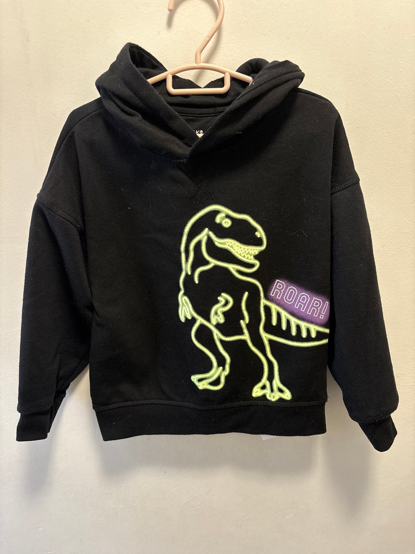 5-6y:  Dinosaur Hoody