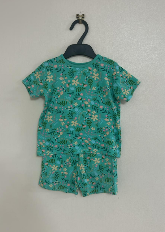 12-18m: Cotton Shorts Pyjama Set