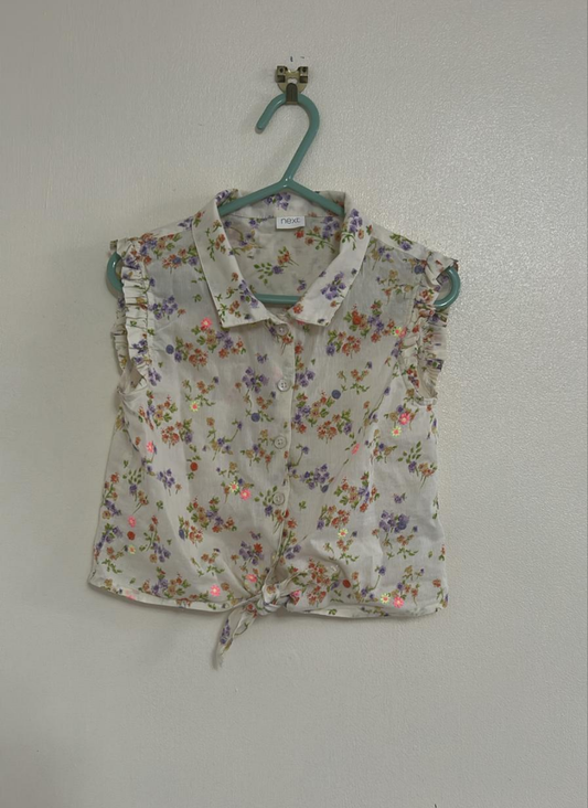 6-7y: Next Embroidered Blouse