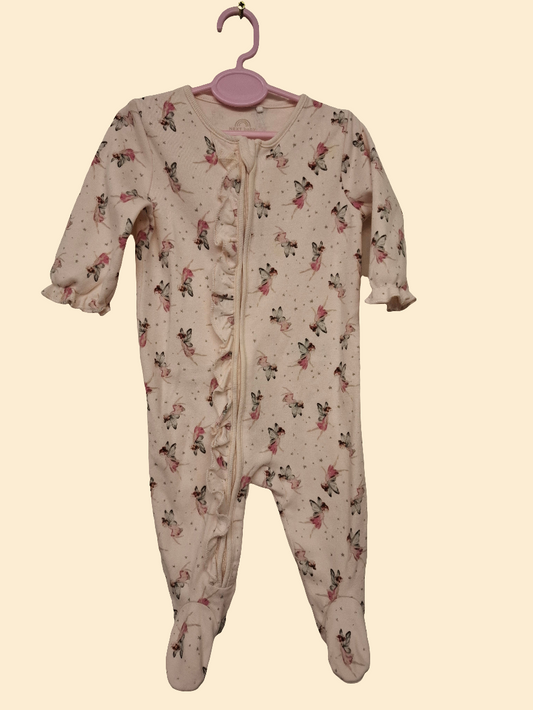 0-3 months: Next Fairy Sleepsuit