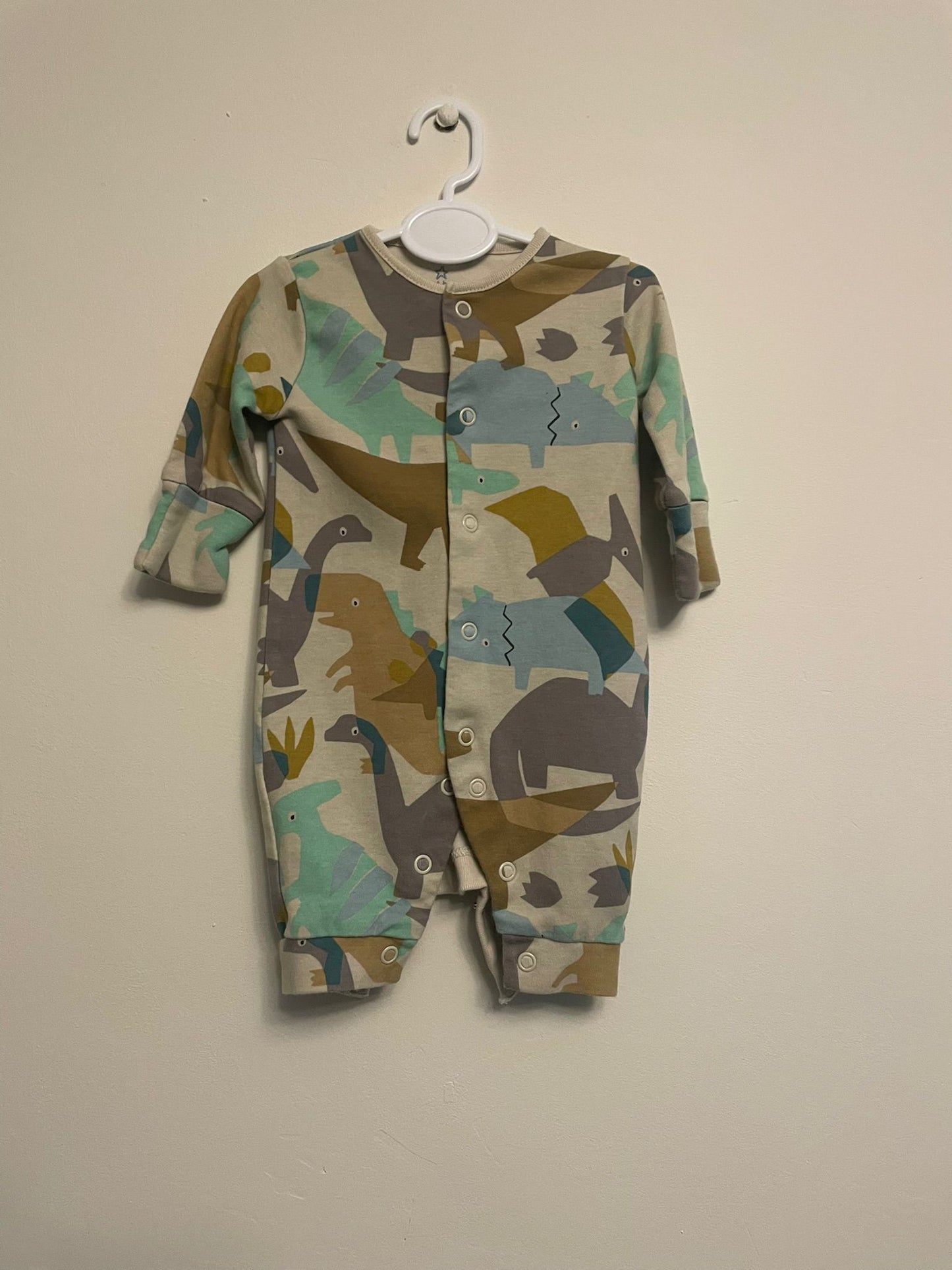 Up to 1m: Next Camo Footless Sleepsuit