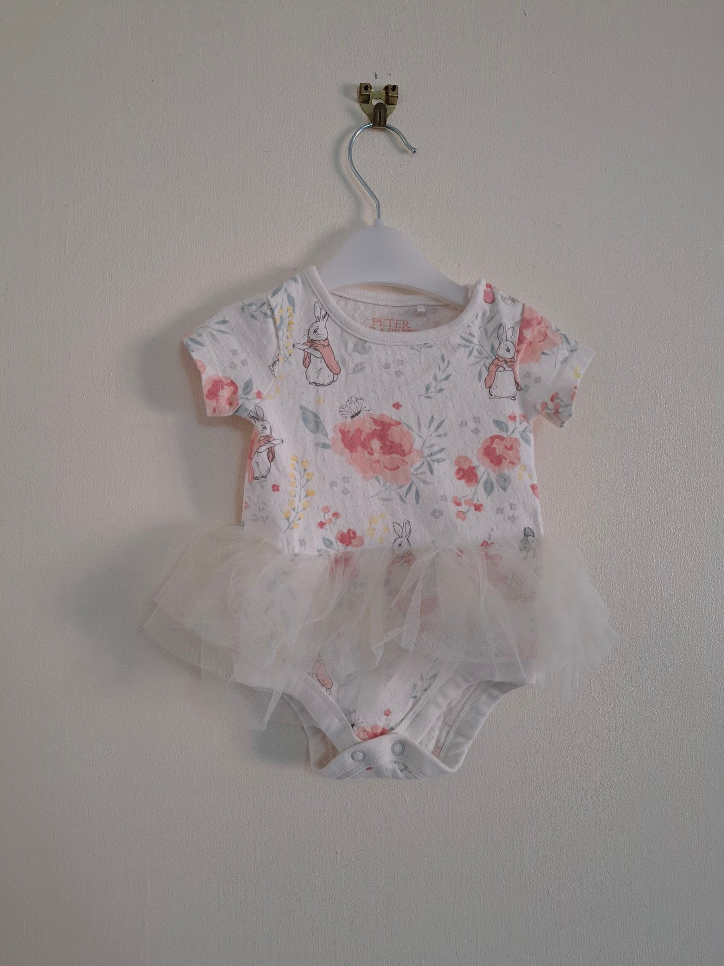 0-3m: Peter Rabbit Tutu Vest
