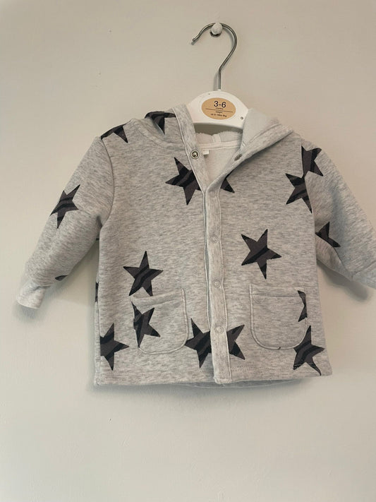 0-3m: Next Hooded Jacket
