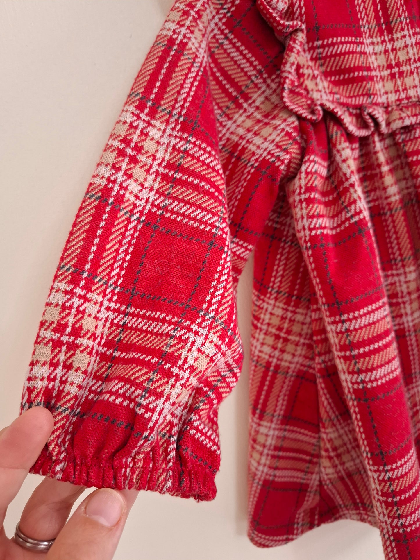 9-12m: As New Next Tartan Dress