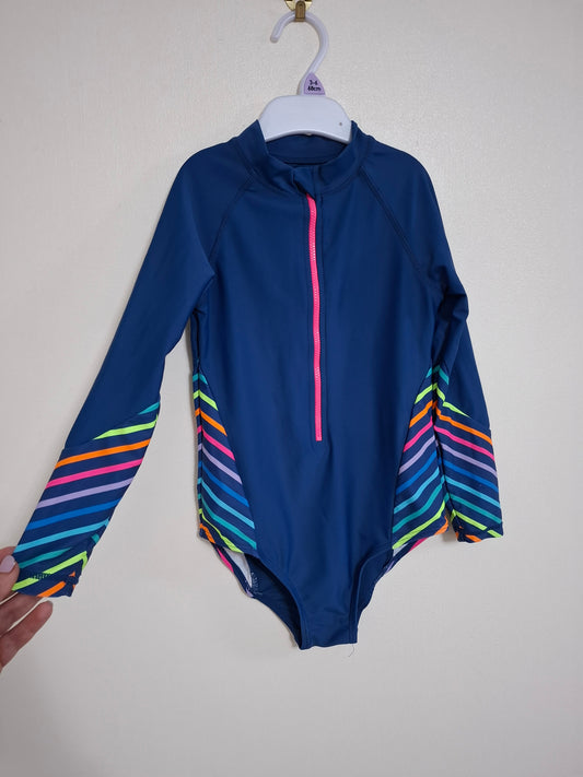 7y: Long Sleeved Swimsuit