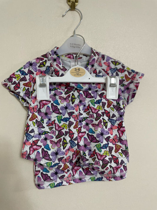 3-6m: Next Butterfly Tankini