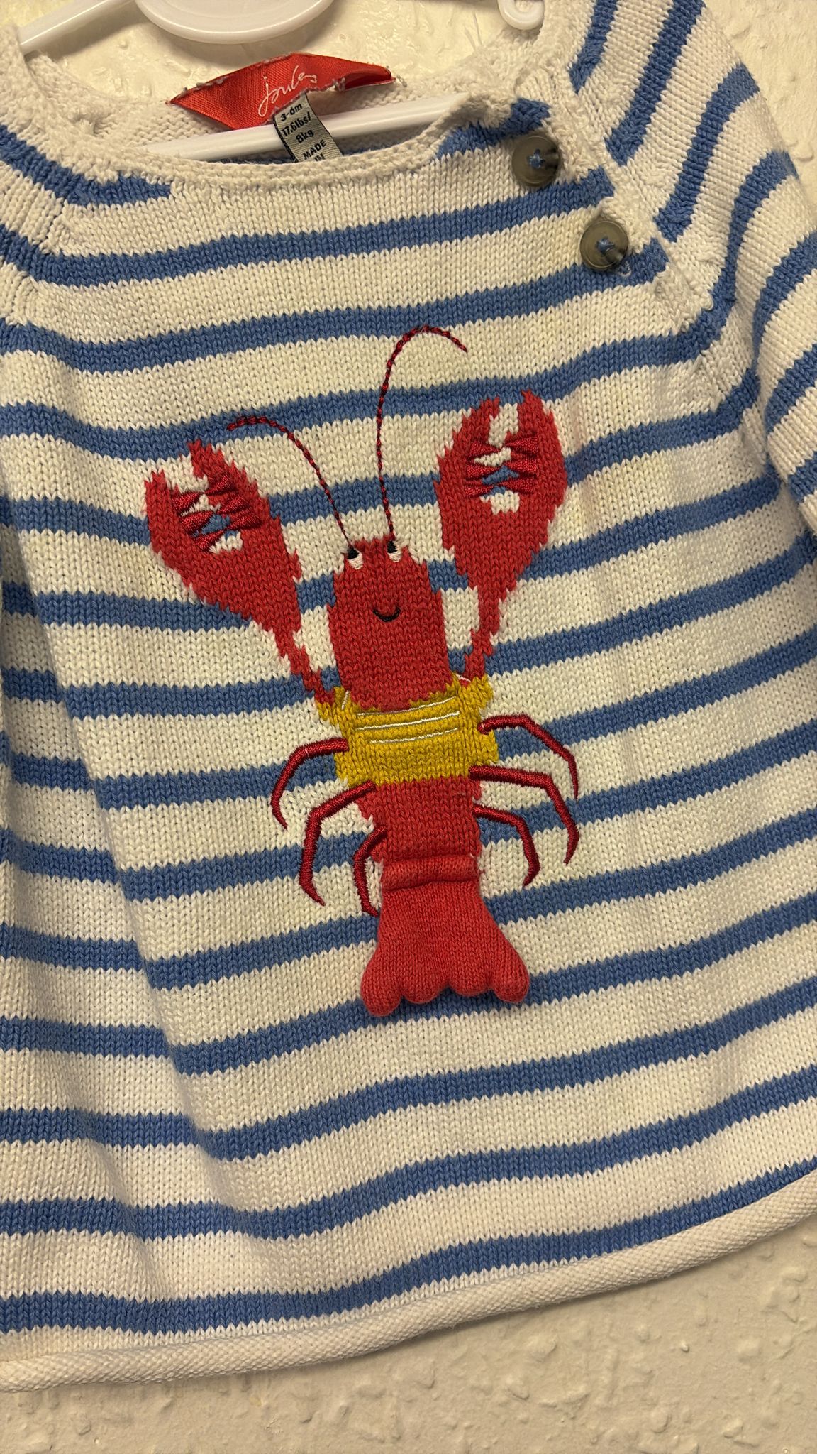 3-6m: Joules Knitted Jumper