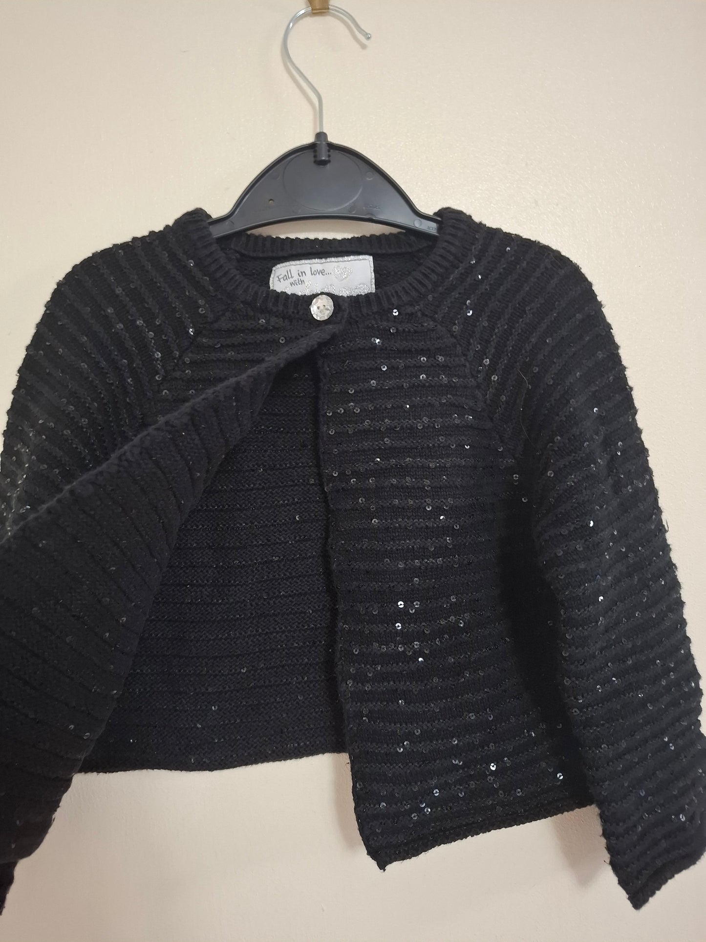 5-6y: Sparkly Knitted Bolero