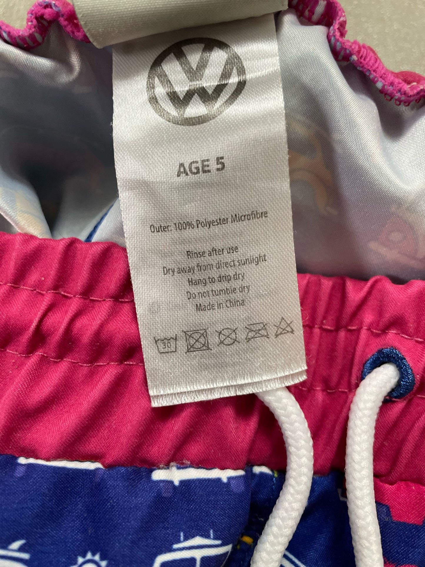 5y: VW Volkswagon Campervan Swim Shorts