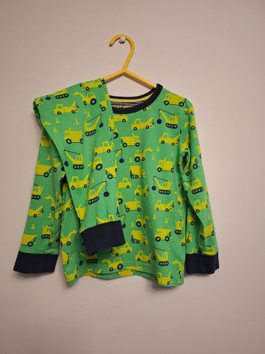 4-5y: Cotton Digger Pyjamas