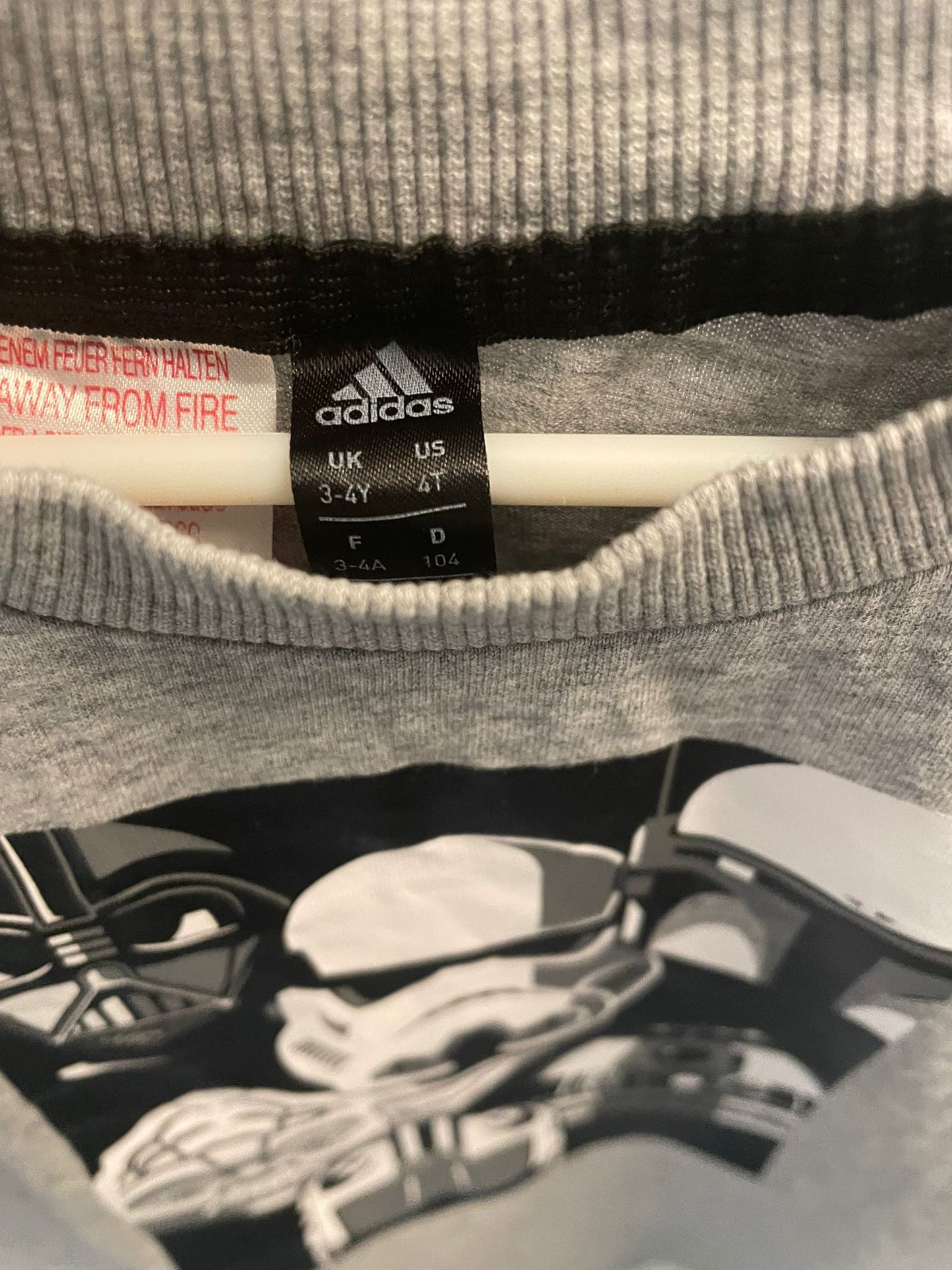 3-4y: Adidas Storm Trooper T-shirt