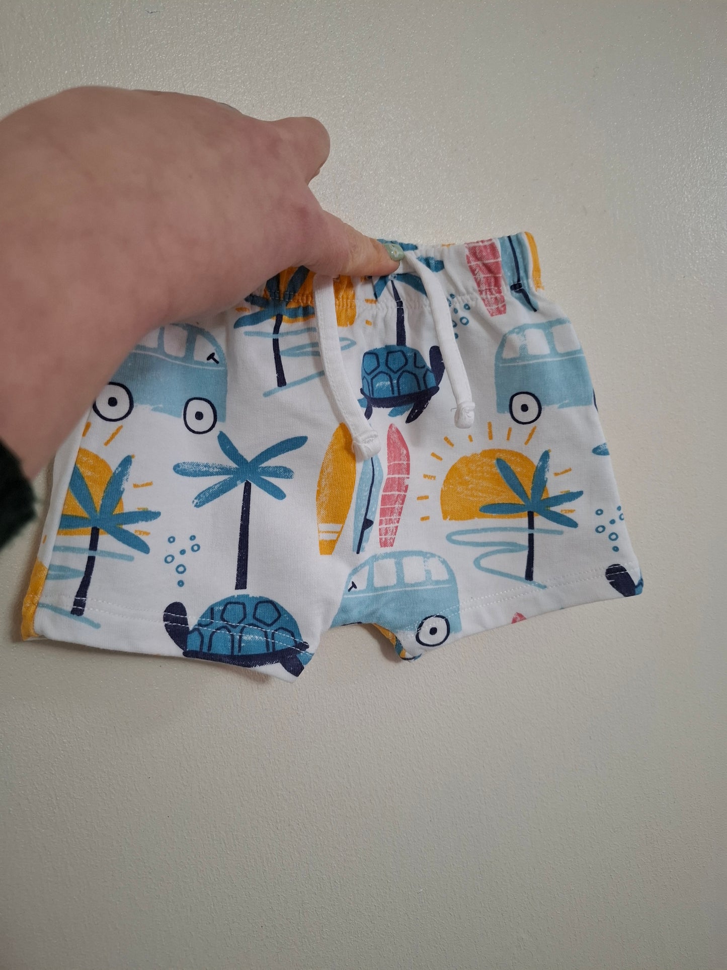 Newborn: Matching Shorts Set