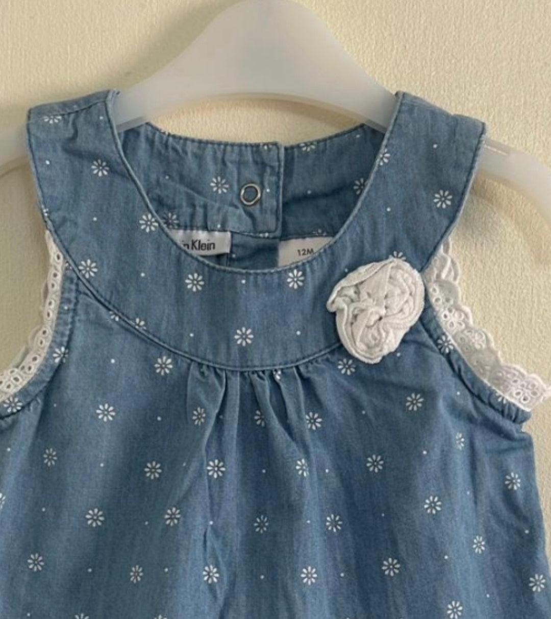 12m: Calvin Klein Soft Denim Tunic