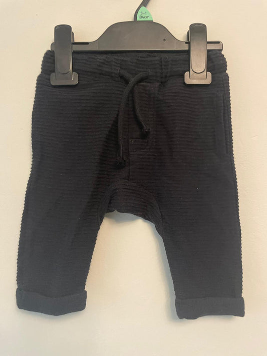 3-6m: Next Ribbed Joggers