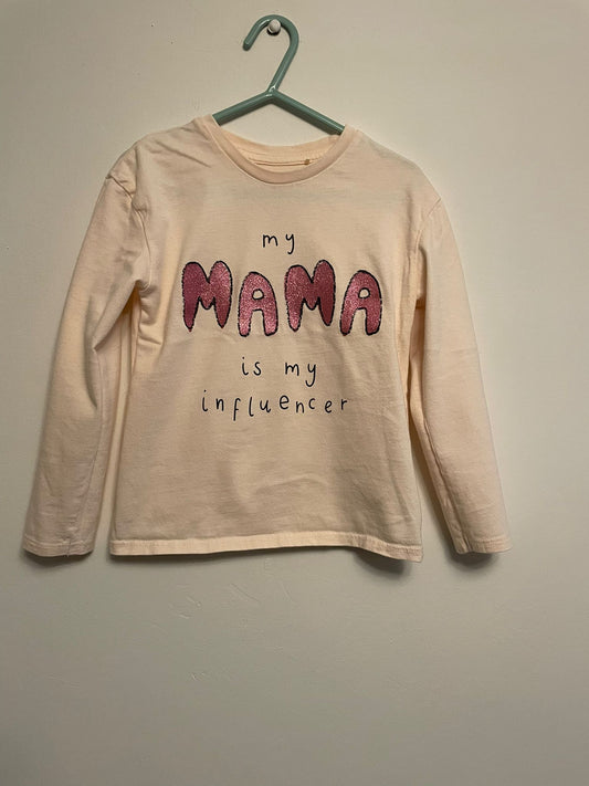 4-5y: "My Mama is my Influencer" Top