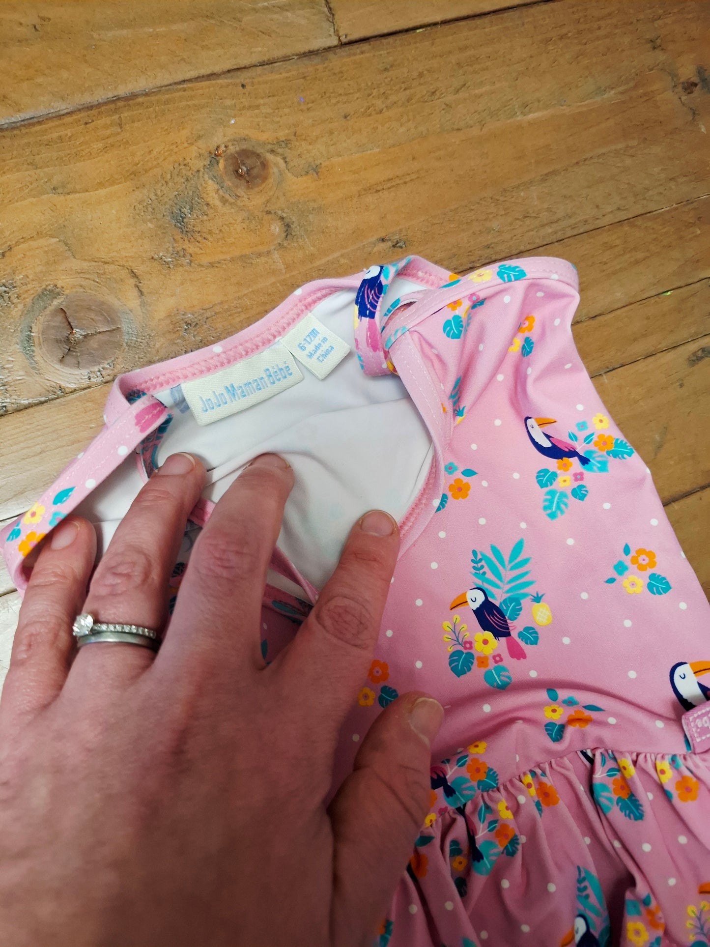 6-12m: Jojo Toucan Swimming Costume