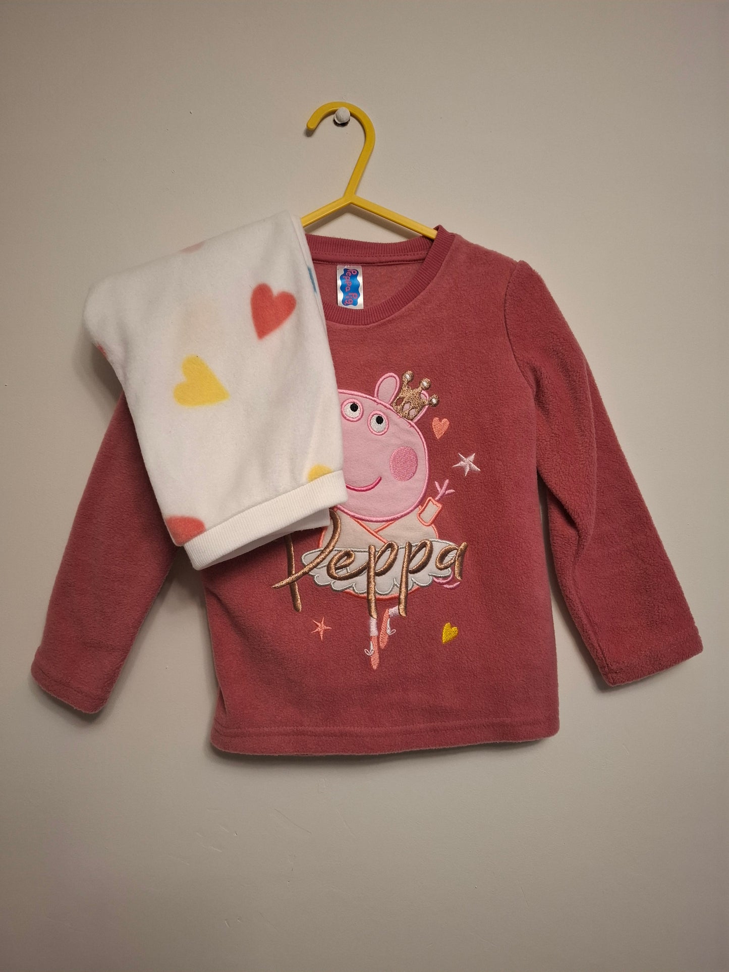 18-24m: Fleecy Peppa Pig Pyjamas