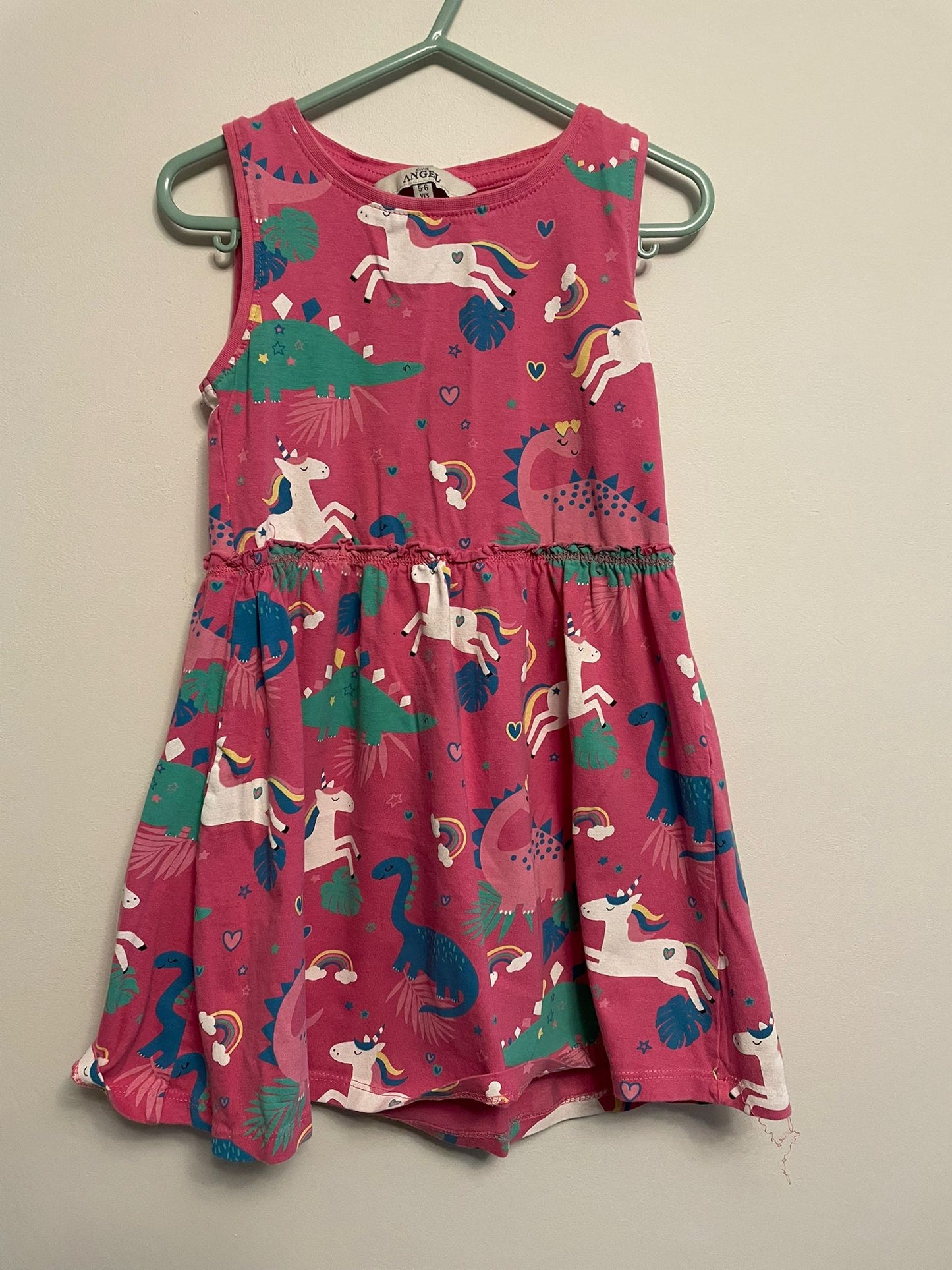 5-6y: Unicorn Summer Dress