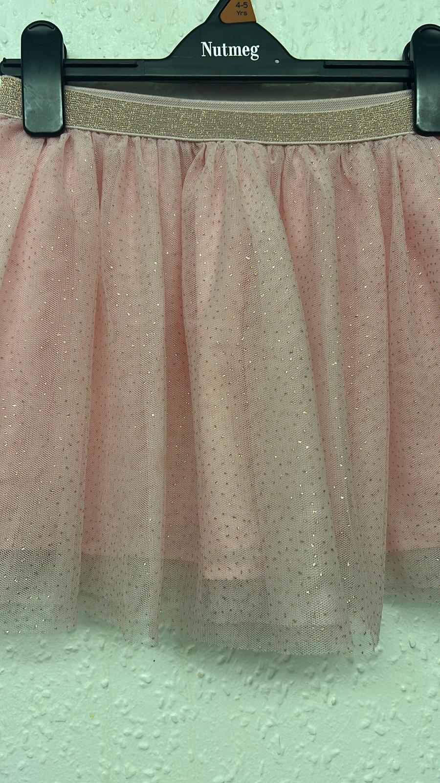 6-7y: Sparkly Netted Skirt