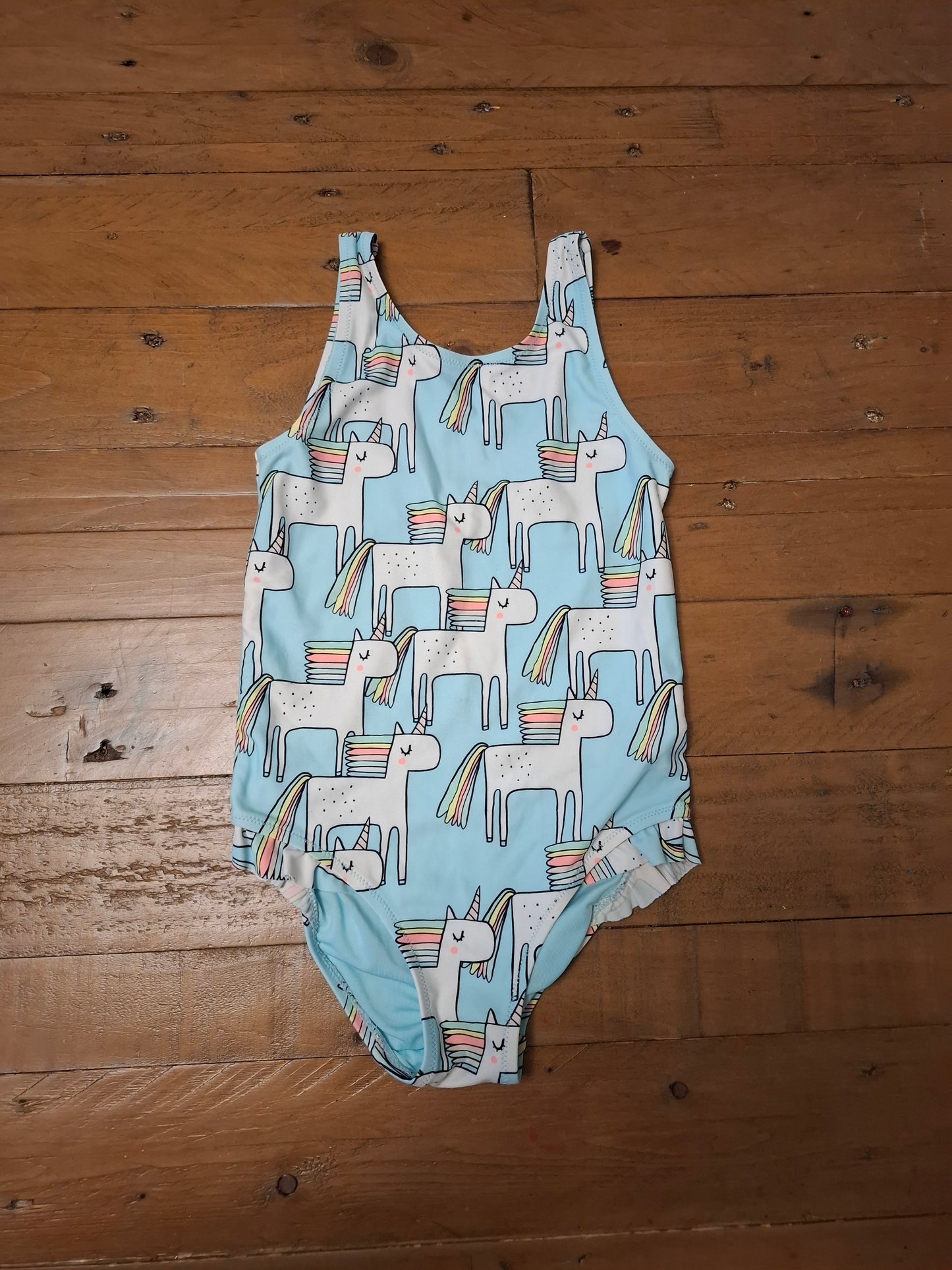 3-4y: Next Unicorn Swimsuit