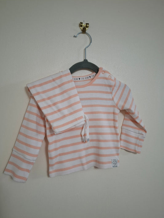 3-6m: Ribbed Cotton Legging Set