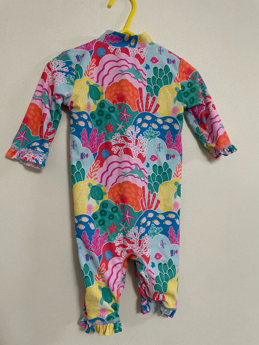 9-12m: All-in-one Swimsuit