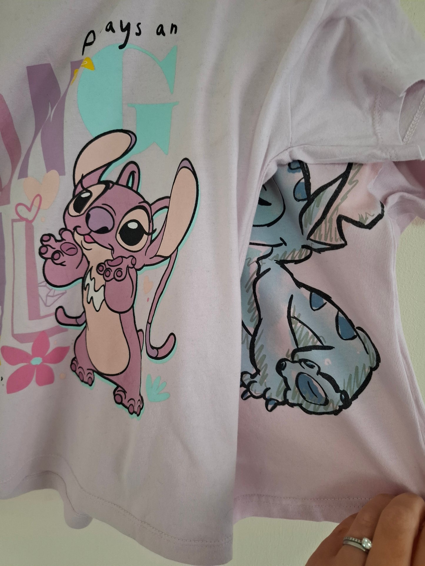 6y: Set of 2 Stitch T-shirts