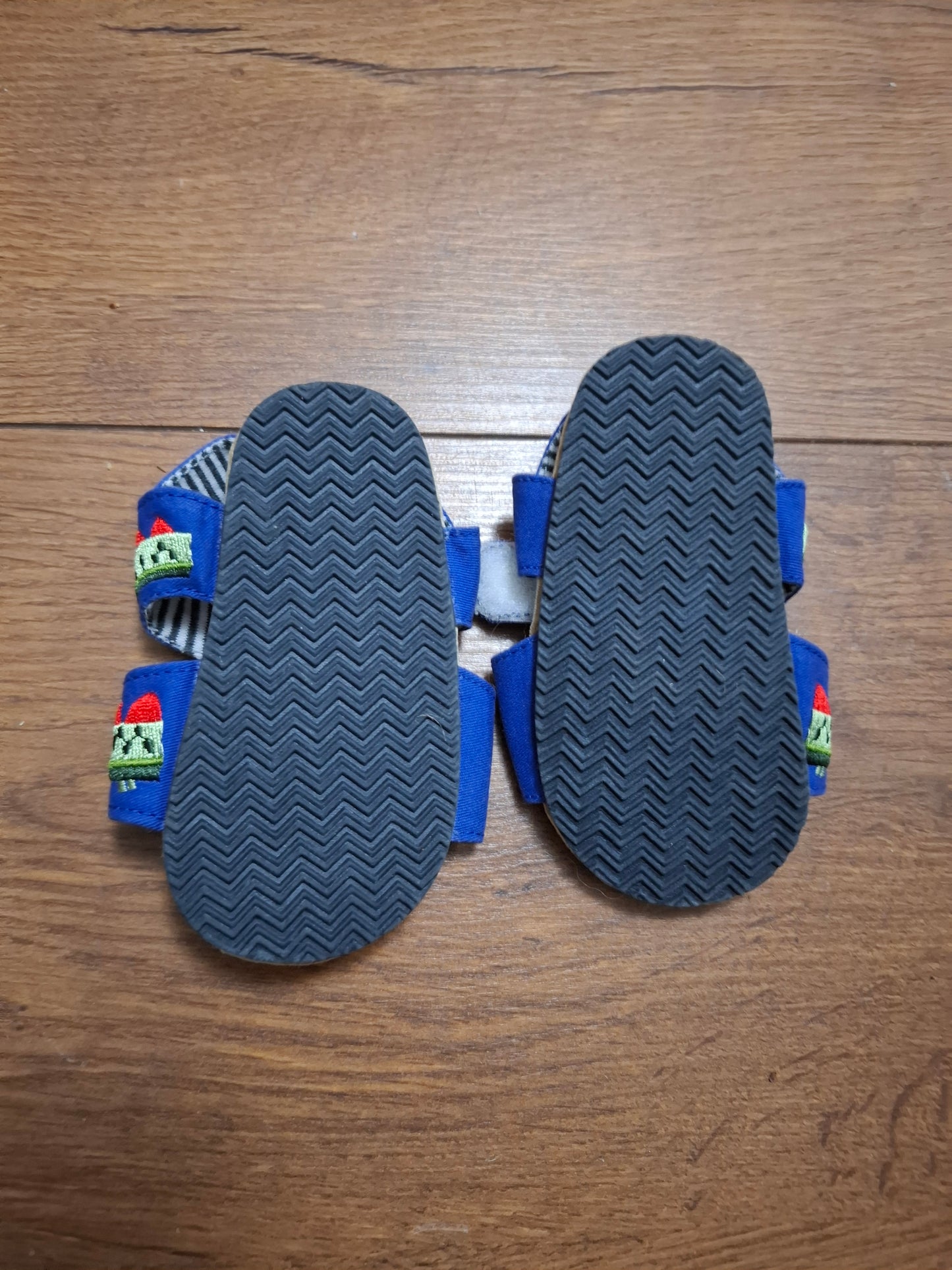6-12m: As New Next Embroidered   Sandals