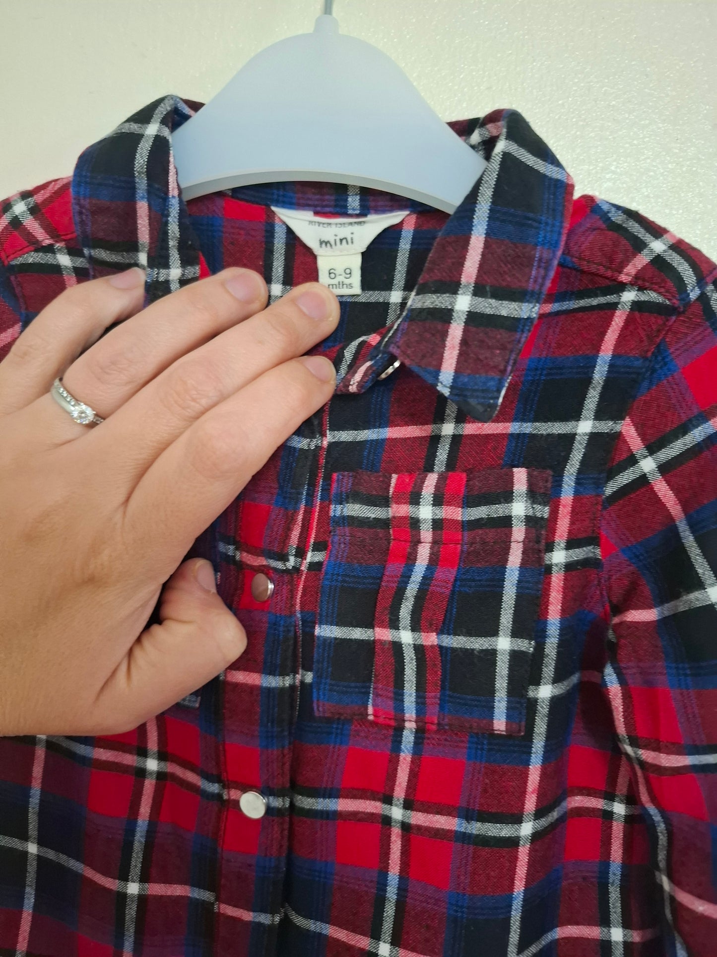 6-9m: River Island Viscose Shirt