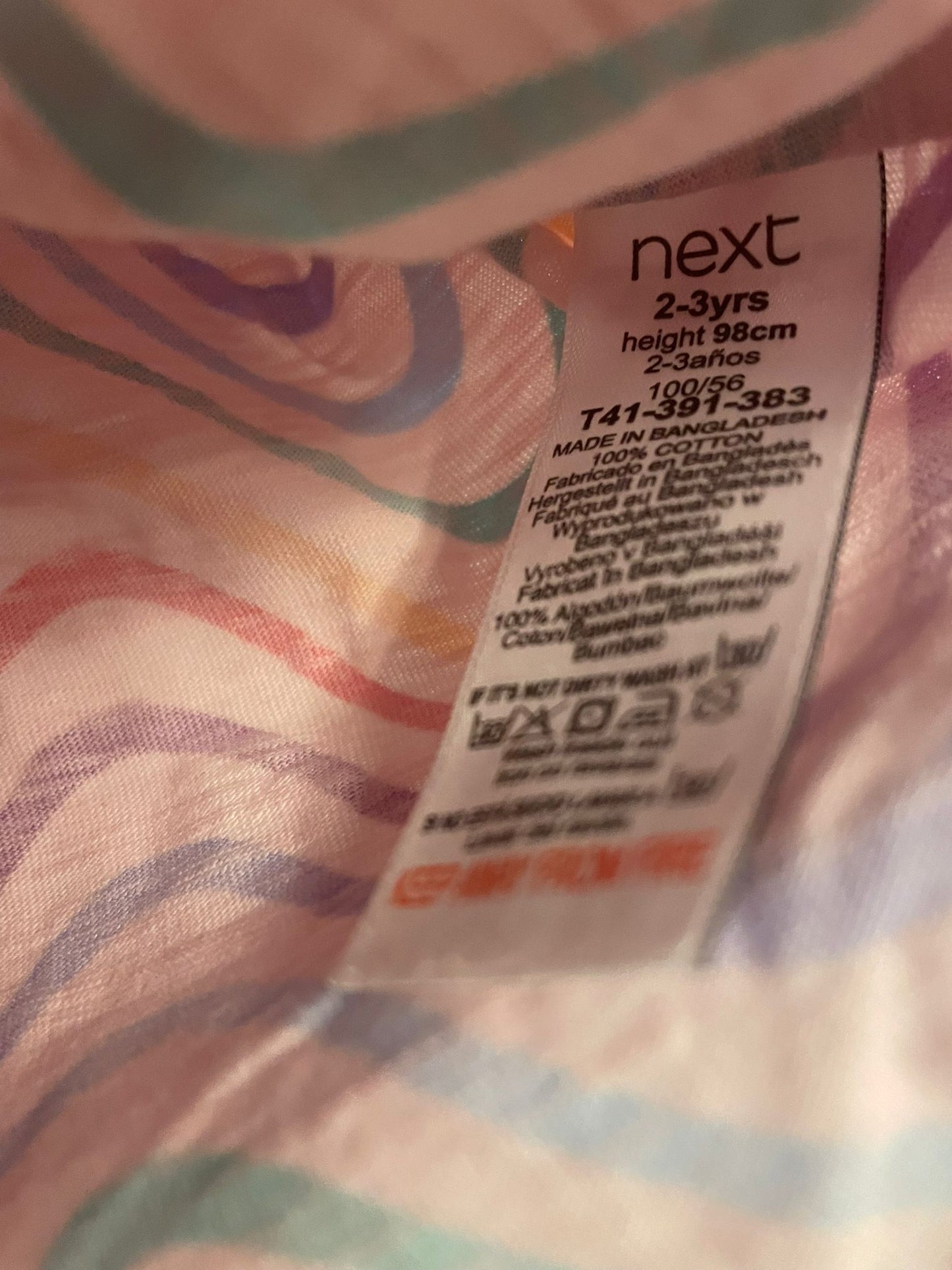 2-3y: Next Rainbow Playsuit