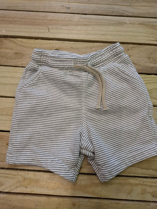 18-24m: Stripey Jersey Shorts