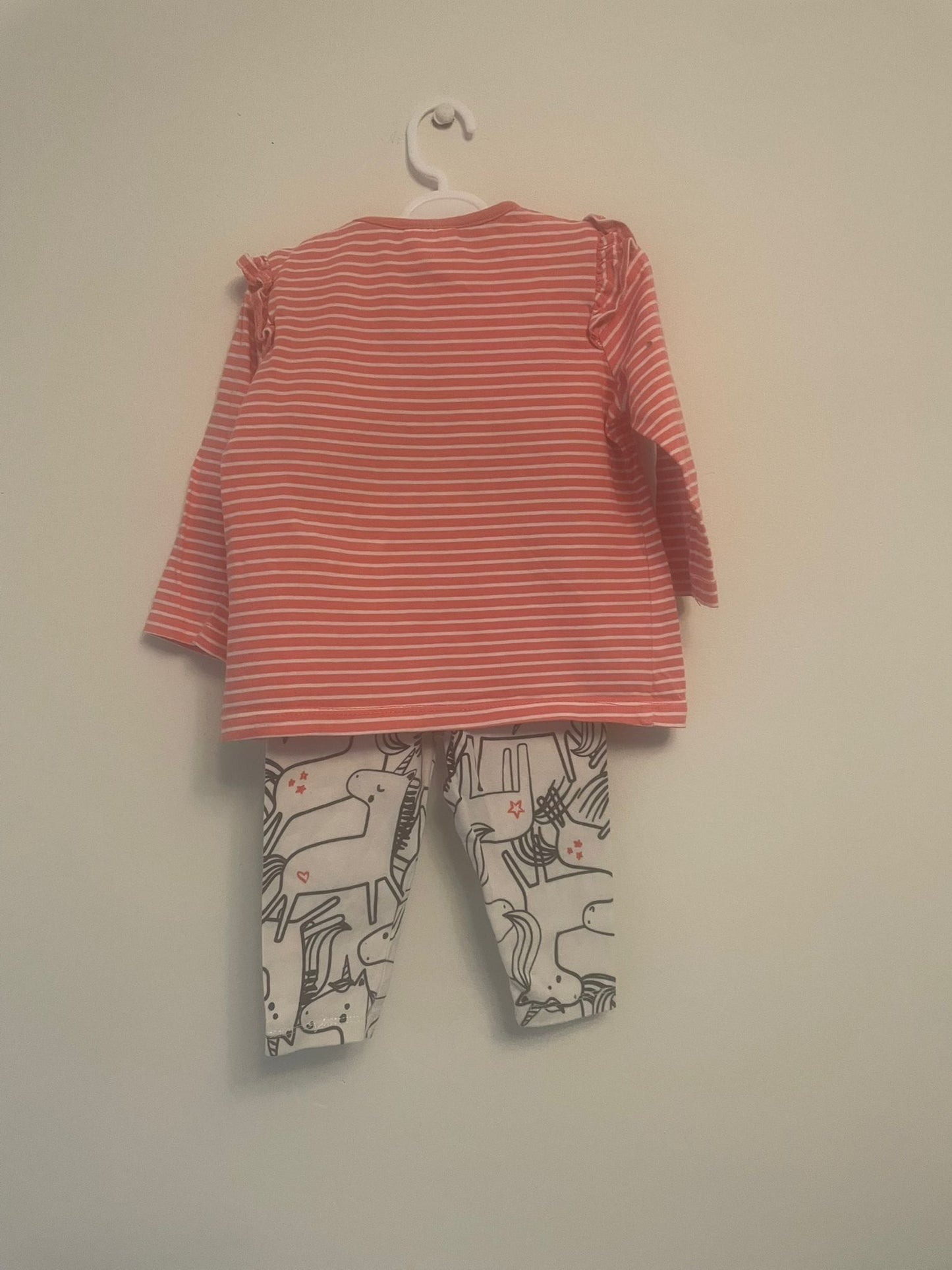 3-6m: Unicorn Legging Set