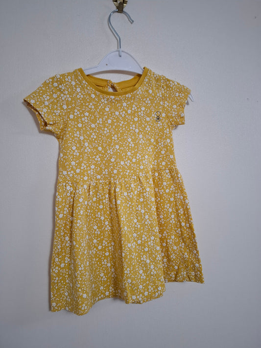 9-12m: Mustard Summer Dress