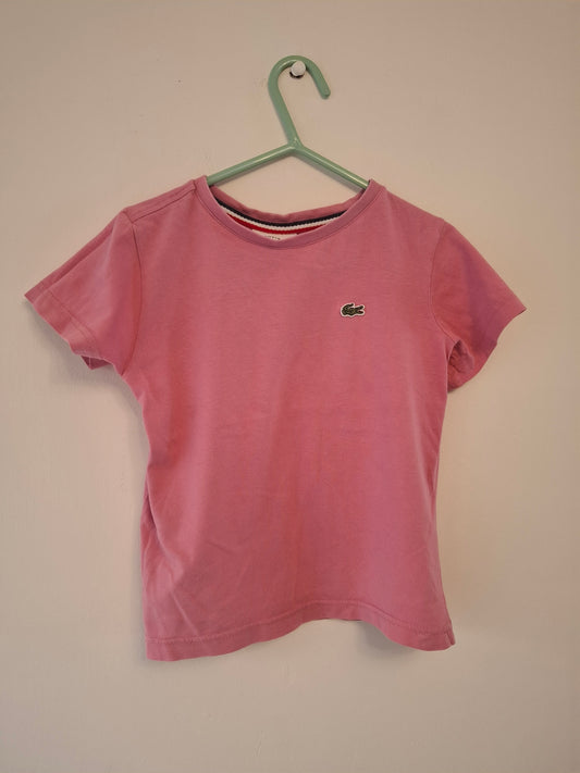 3y: Salmon Lacoste T-shirt