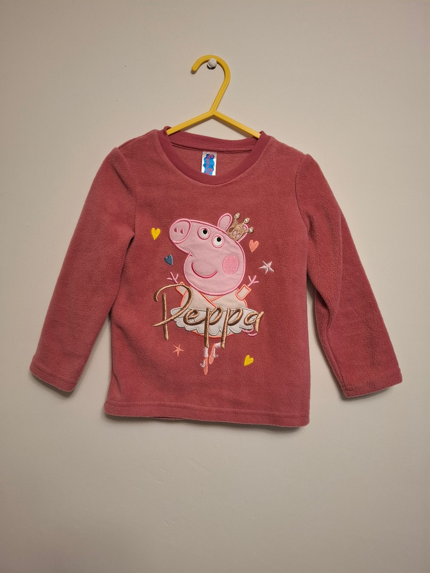 18-24m: Fleecy Peppa Pig Pyjamas