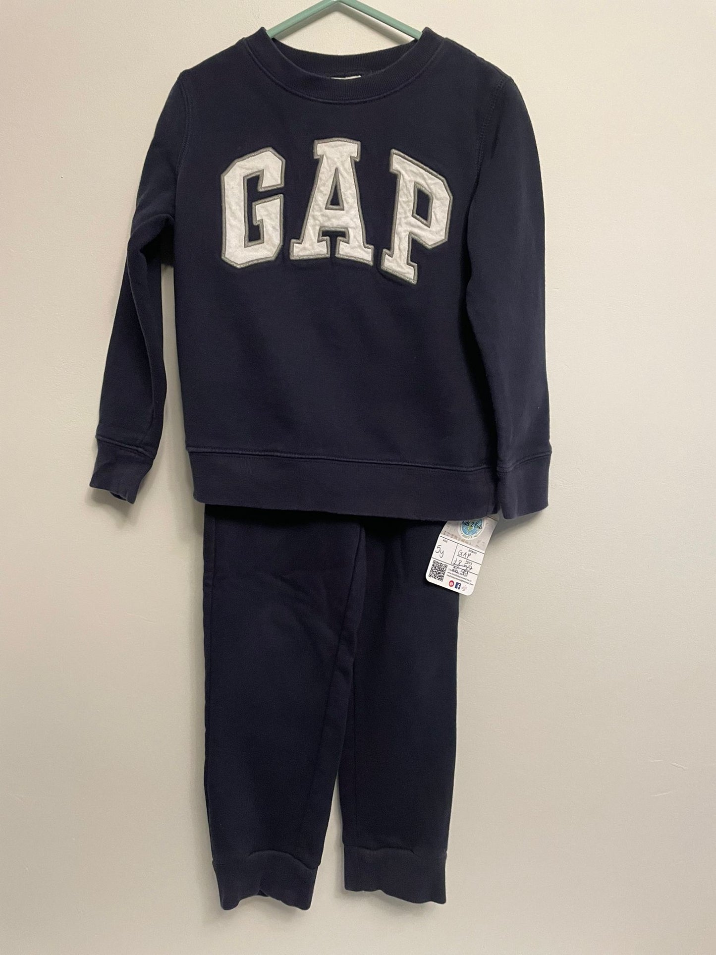 5y: GAP Navy Jogger Set