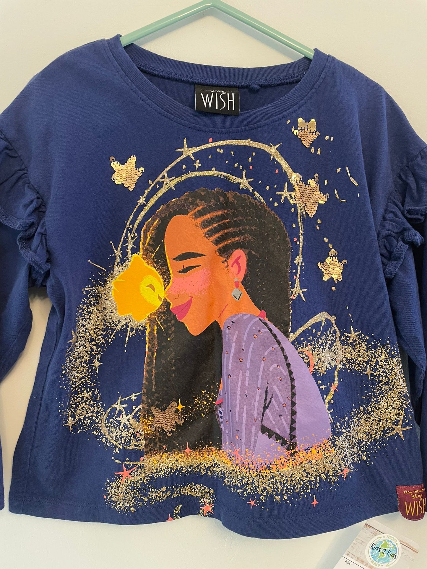 4-5y: Next "Wish" Long Sleeved Top
